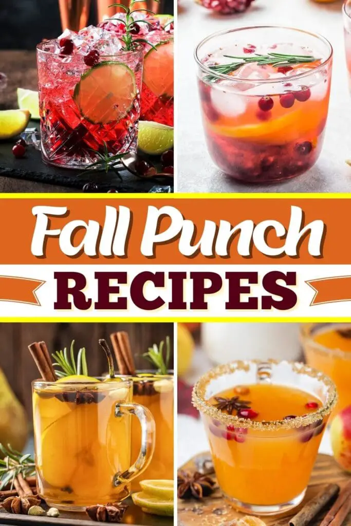 Fall Punch-recepten