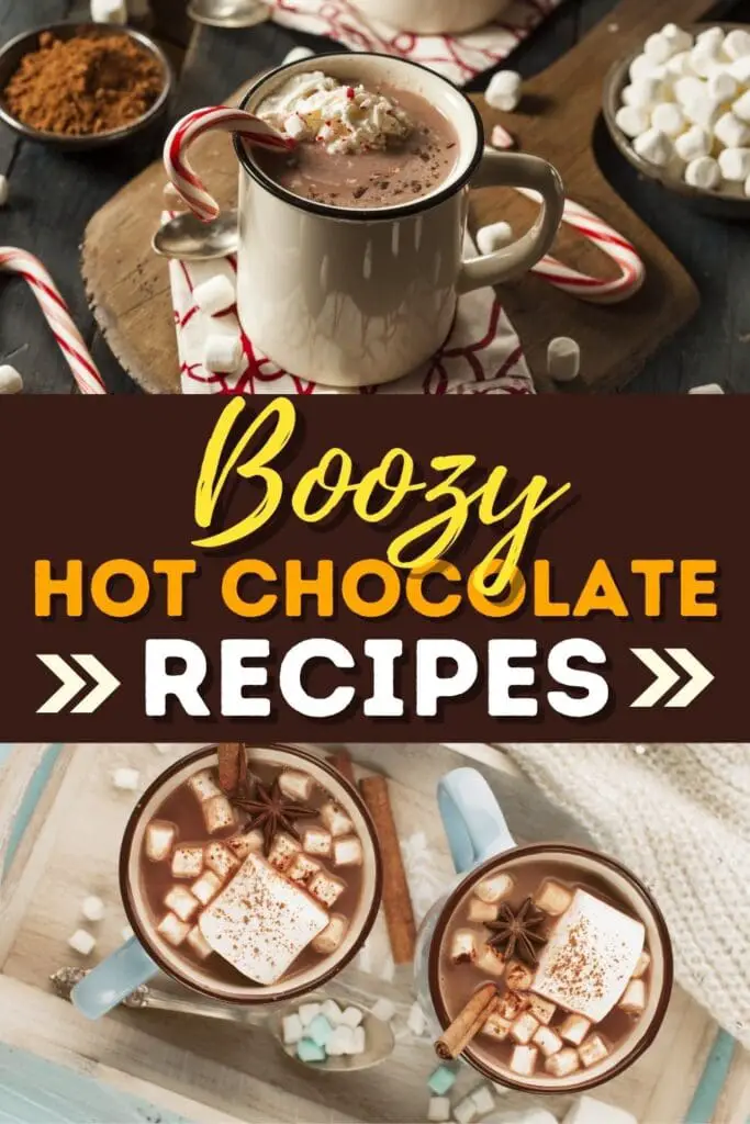 Recetas de chocolate caliente con alcohol