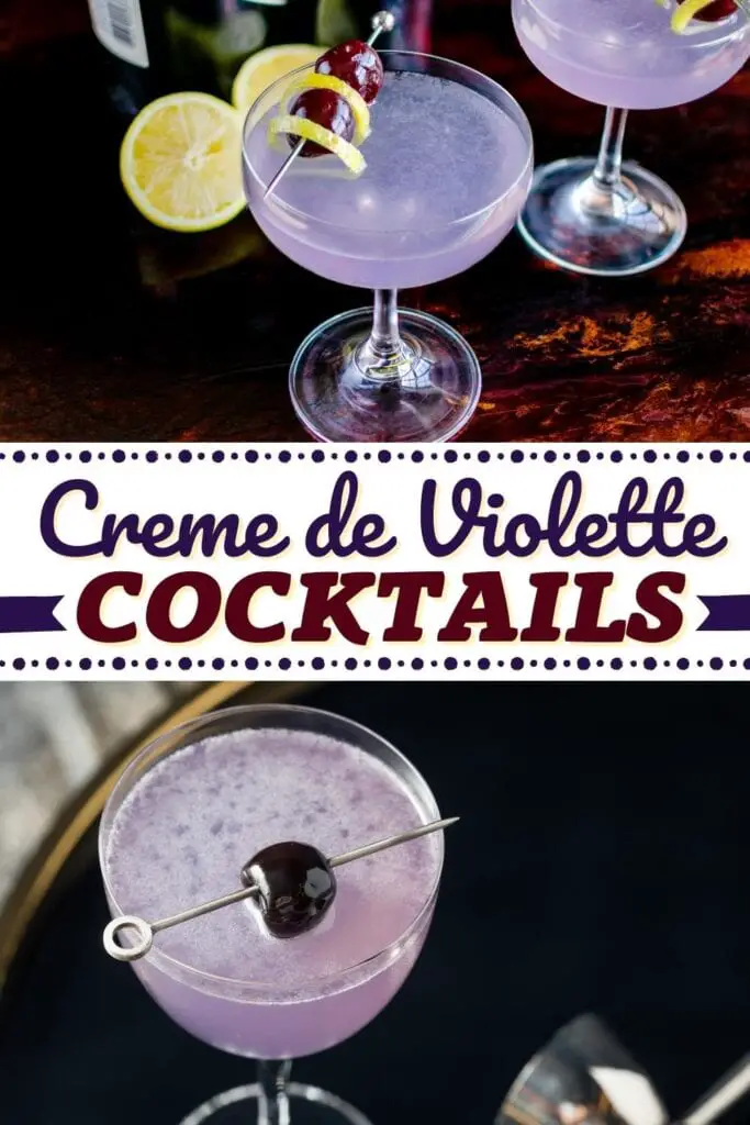 violet room cocktails