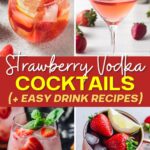 Cocktails Vodka Strawberry (+ Recipe zava-pisotro mora)