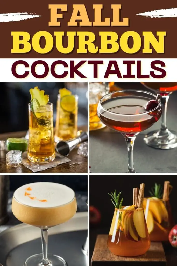 Sügisene Bourboni kokteilid