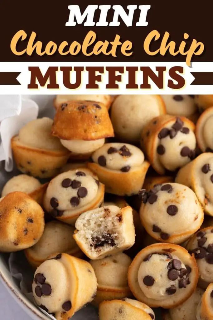 Mini Muffins De Chispas De Chocolate