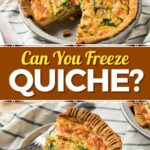 Kan du fryse Quiche?