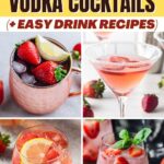 Cocktails Vodka Strawberry (+ Recipe zava-pisotro mora)