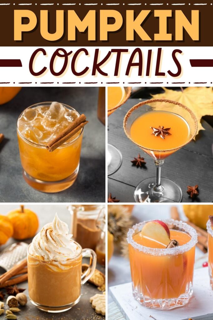 Kürbis-Cocktails