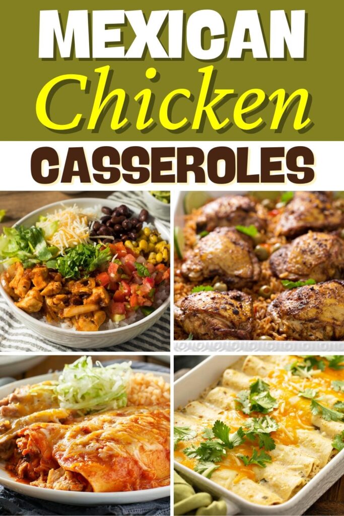 Chicken Casseroles nke Mexico