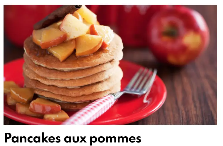 pancakes cum apples
