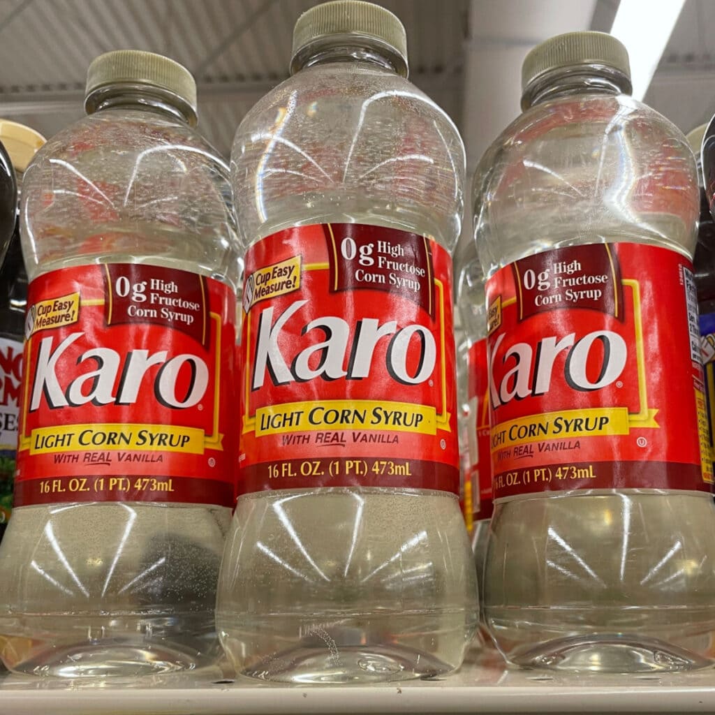 Botellas de jarabe de maíz ligero Karo