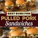 Els millors brioixos per a sandvitxos de porc esmicolat