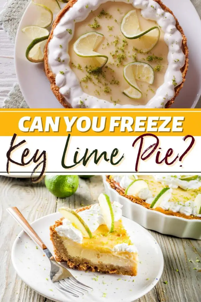 შეგიძლიათ გაყინოთ Key Lime Pie?