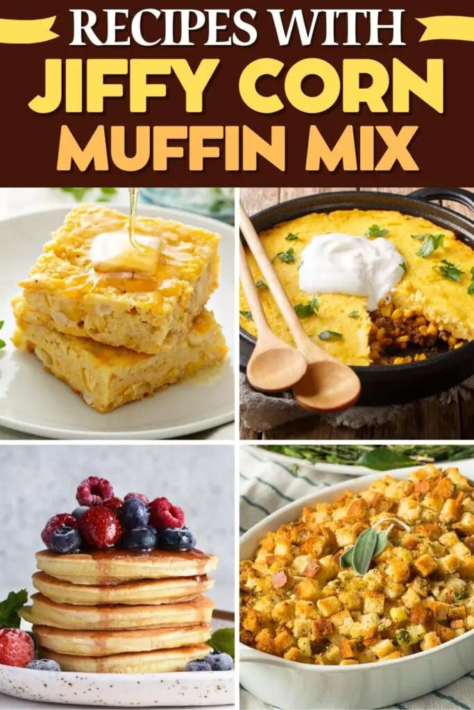 Ntụziaka na Jiffy Corn Muffin Mix