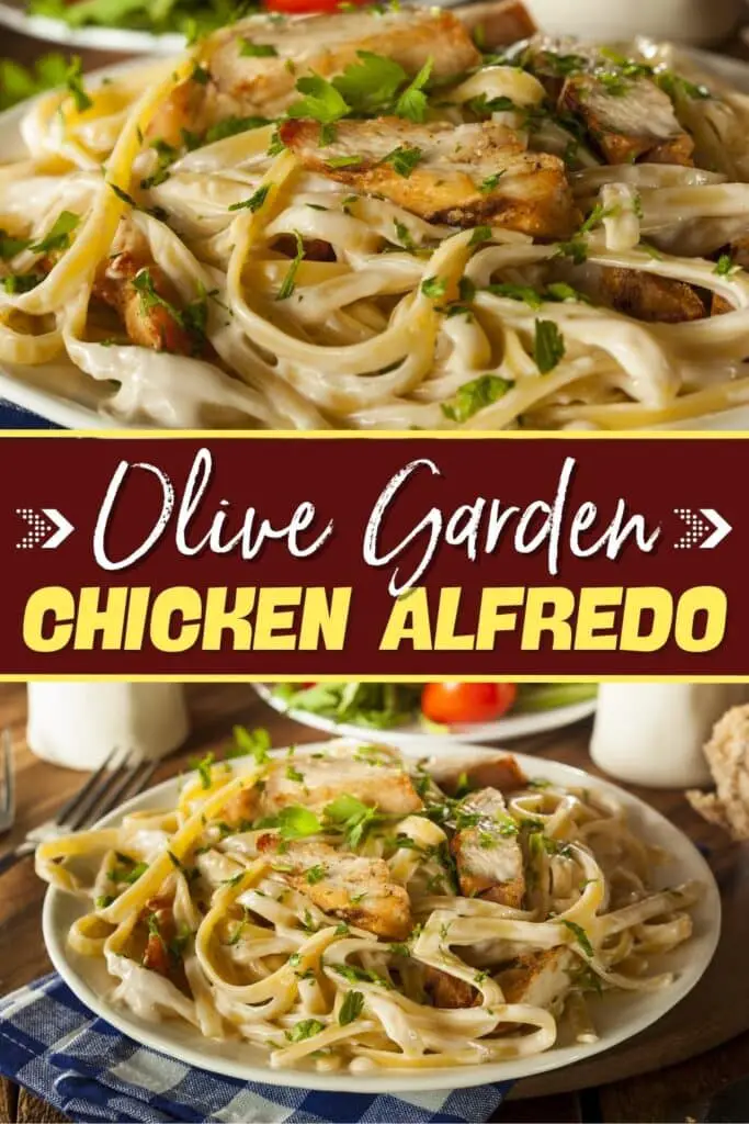 Olive Garden csirke Alfredo
