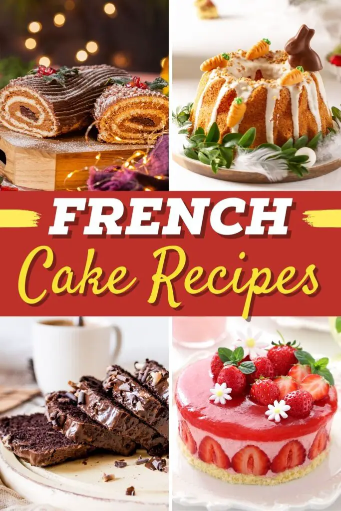 Recetas de pasteles franceses