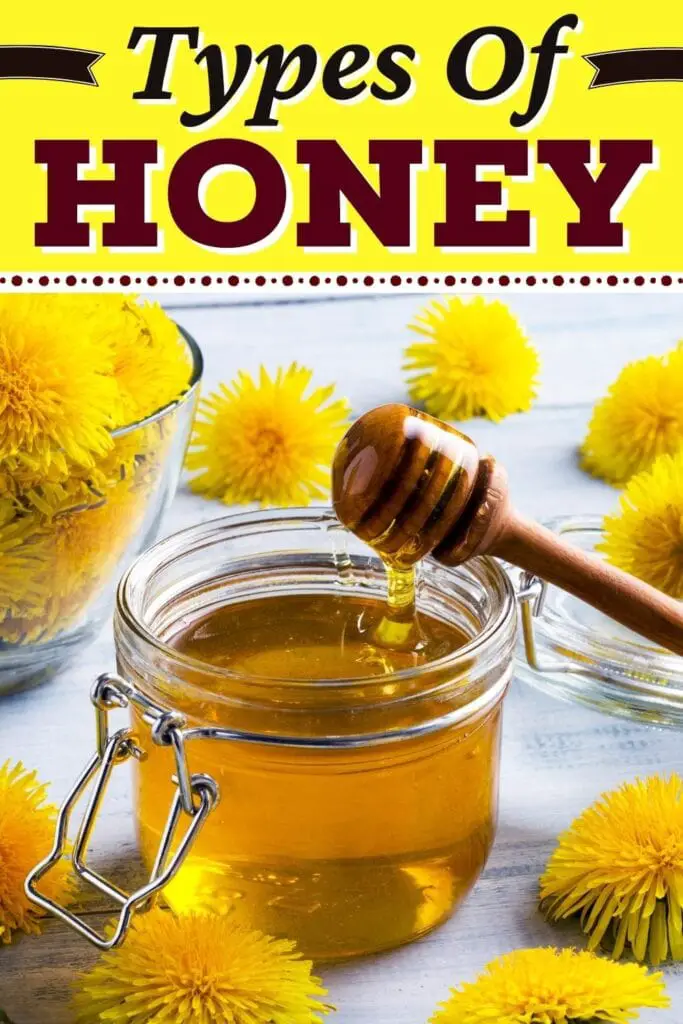 soorten honing