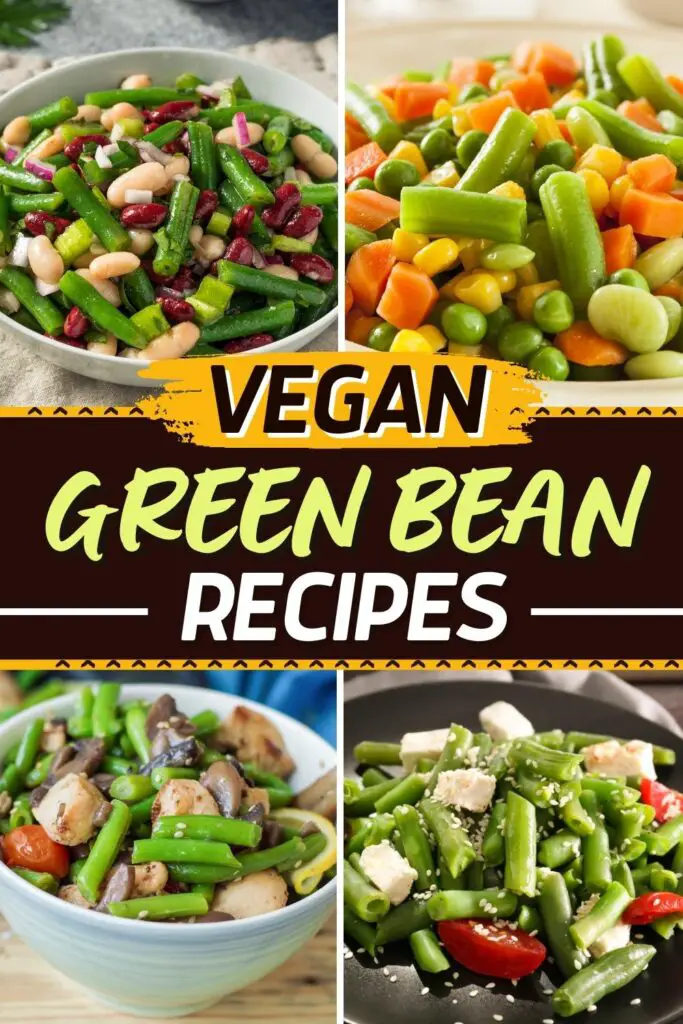 Vegane Rezepte für grüne Bohnen