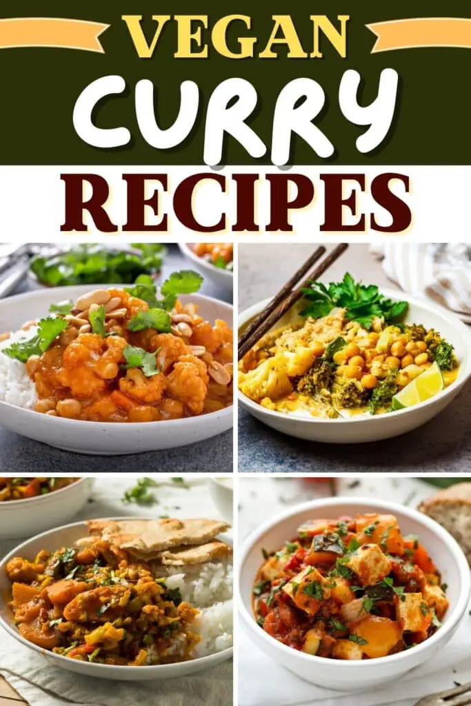 Recetas de curry vegano