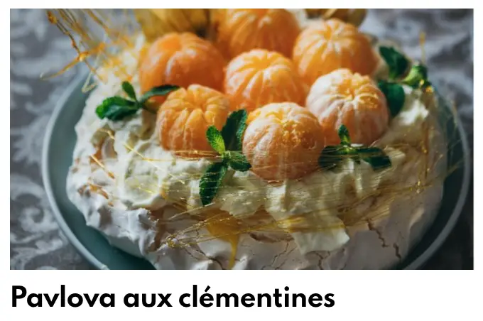 Clementines Pavlova