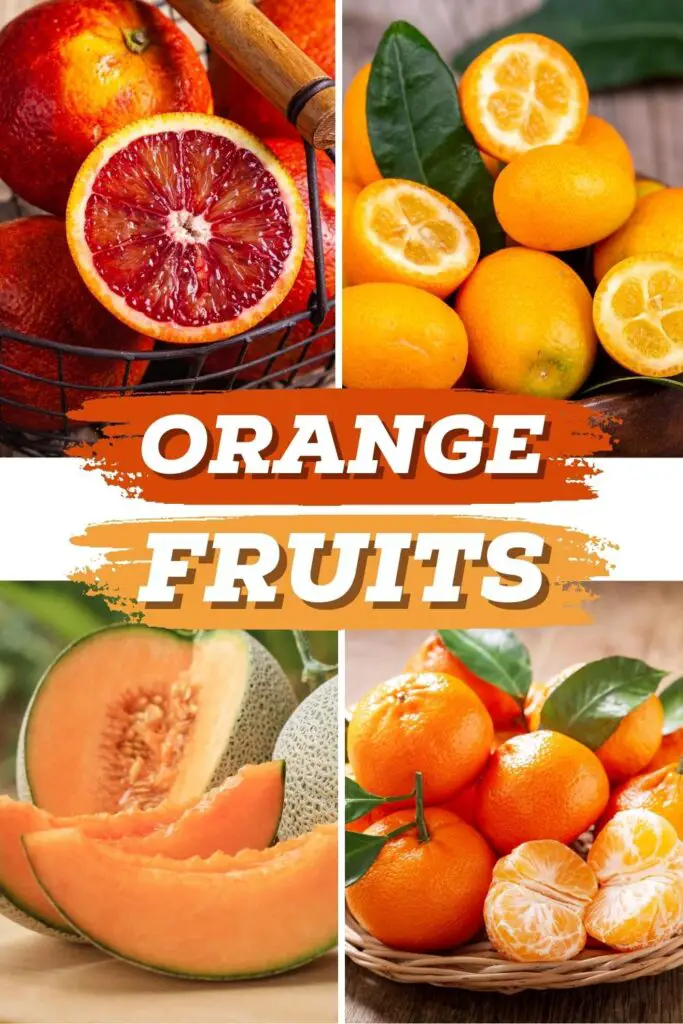 frutas naranjas