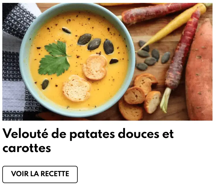 Carotas de patata blanda Velouté