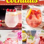 Cocktails met rozenwater