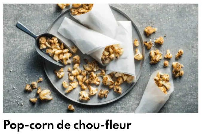 chou fleur popcorn