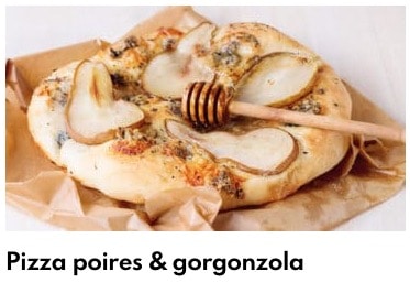 पिज्जा poire gorgonzola