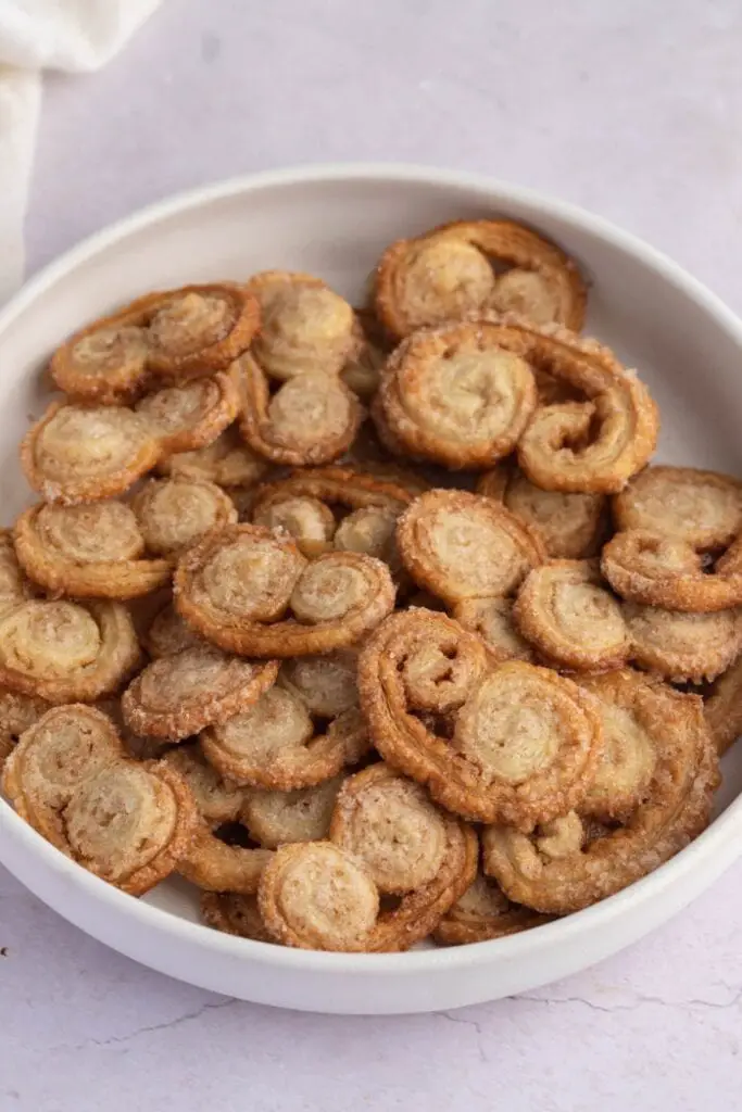 Bol à biscuits Palmier au sucre et à la cannelle