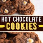 Las cookies de chocolate caliente