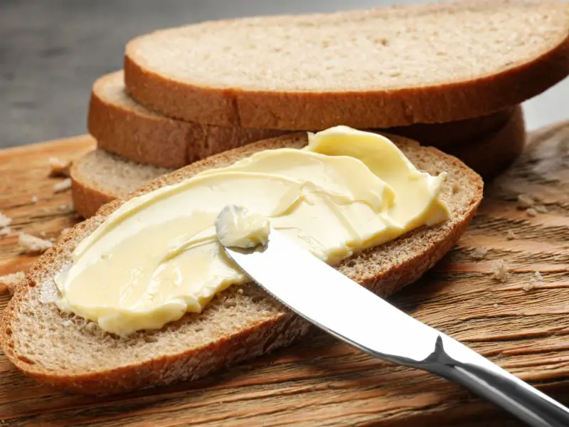 Toasted Bread With Oil Cream