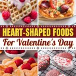 Alimentos en forma de corazón para el día de San Valentín