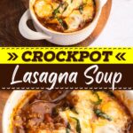 Crockpot lasagna súpa