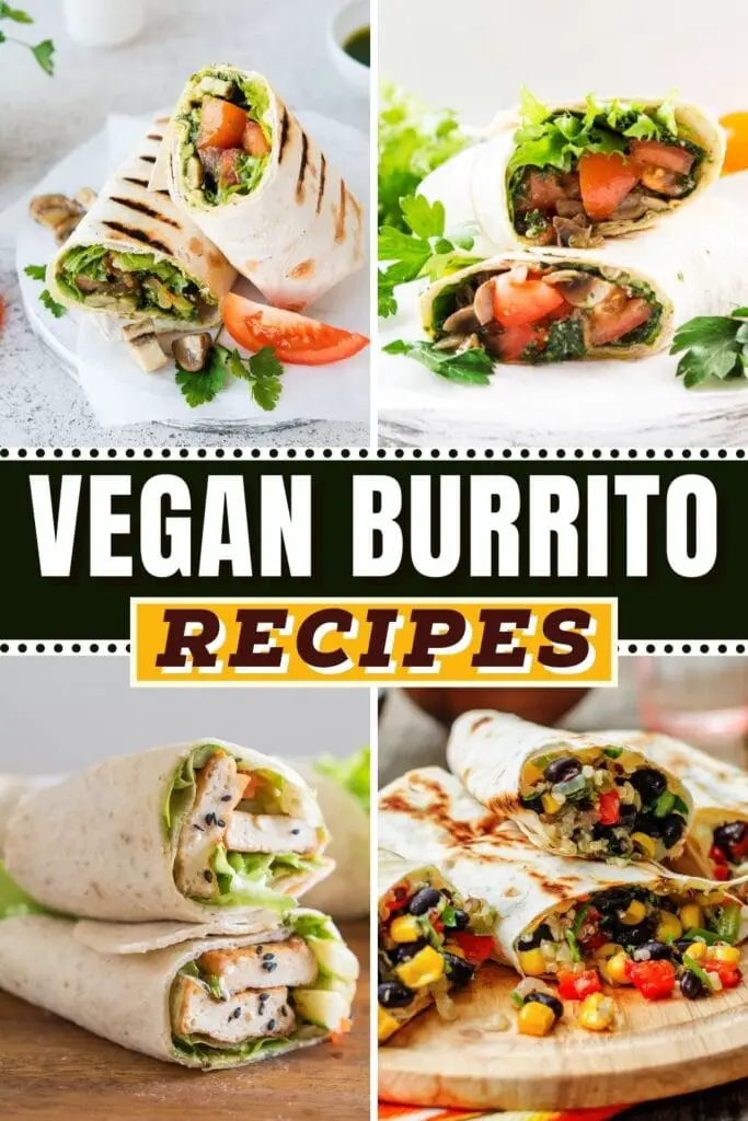 Recetas de burritos veganos