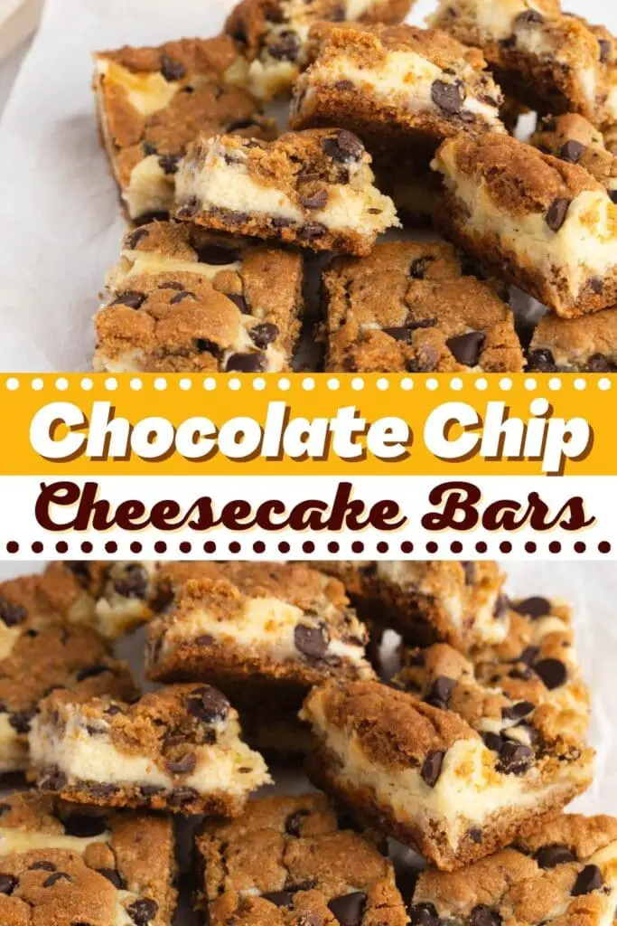 Chocolate Chip Cheesecake Bar