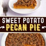 Sweet Potato thiab Walnut Pie