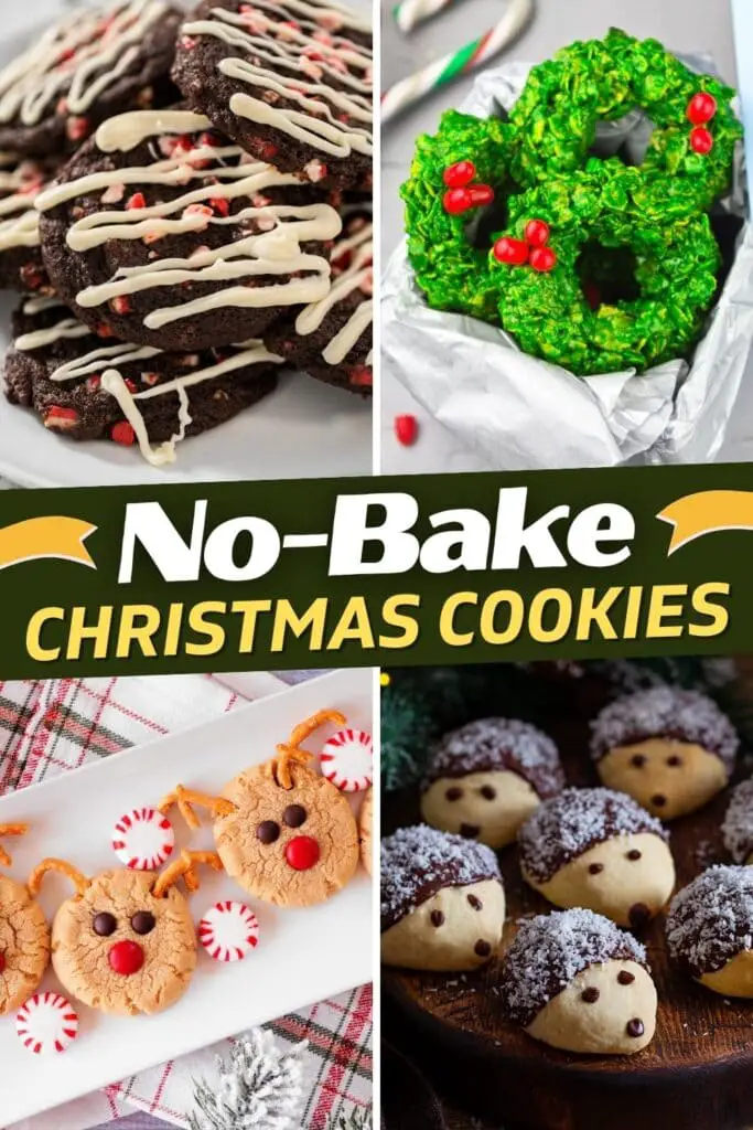Galletas navideñas sin hornear