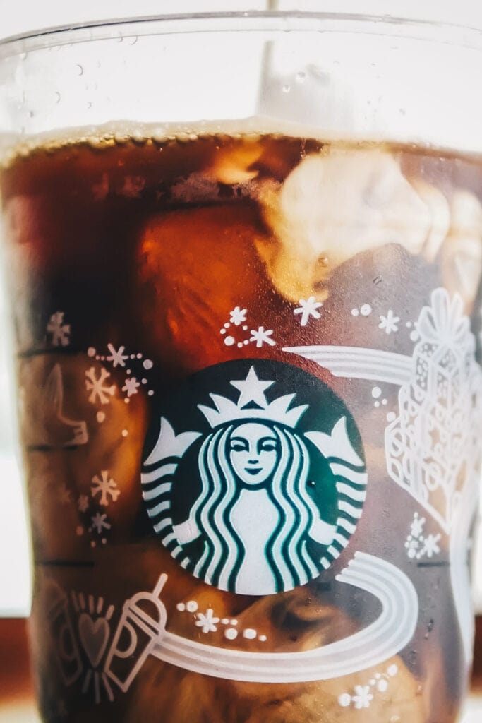 Bebida fría de crema dulce de vainilla Starbucks