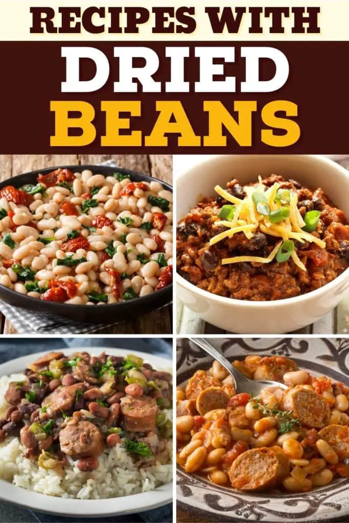 Recetas con Frijoles Secos