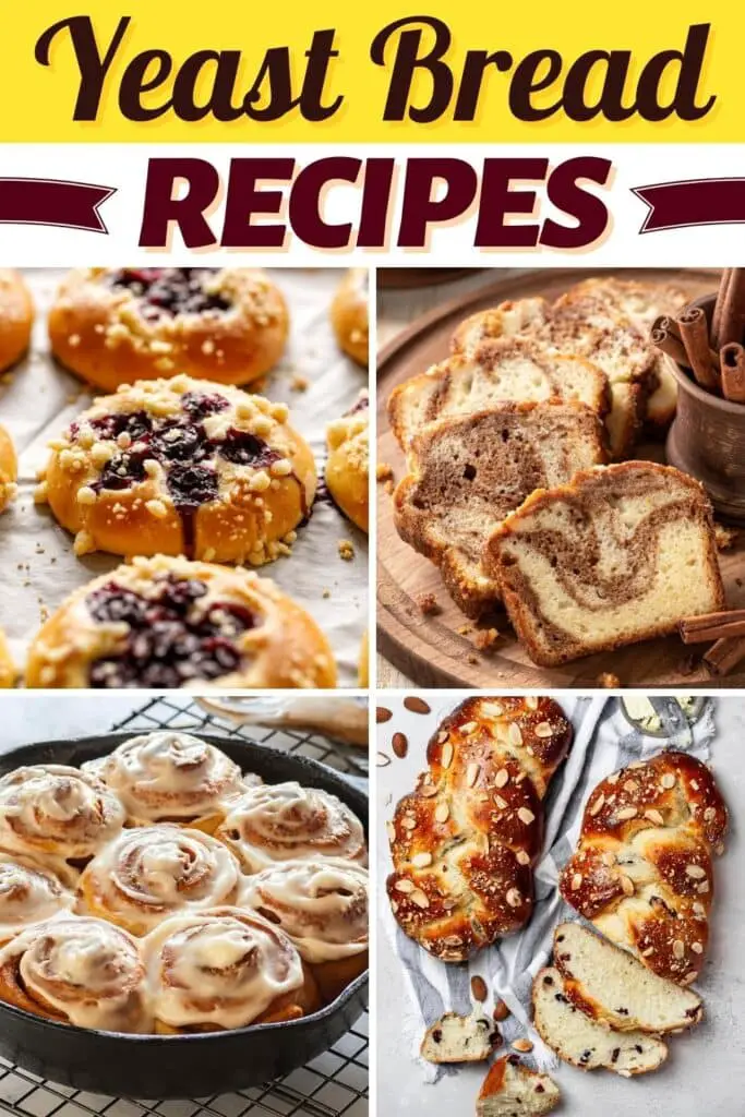 Recetas de pan de levadura