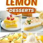 Postres de limón sin hornear