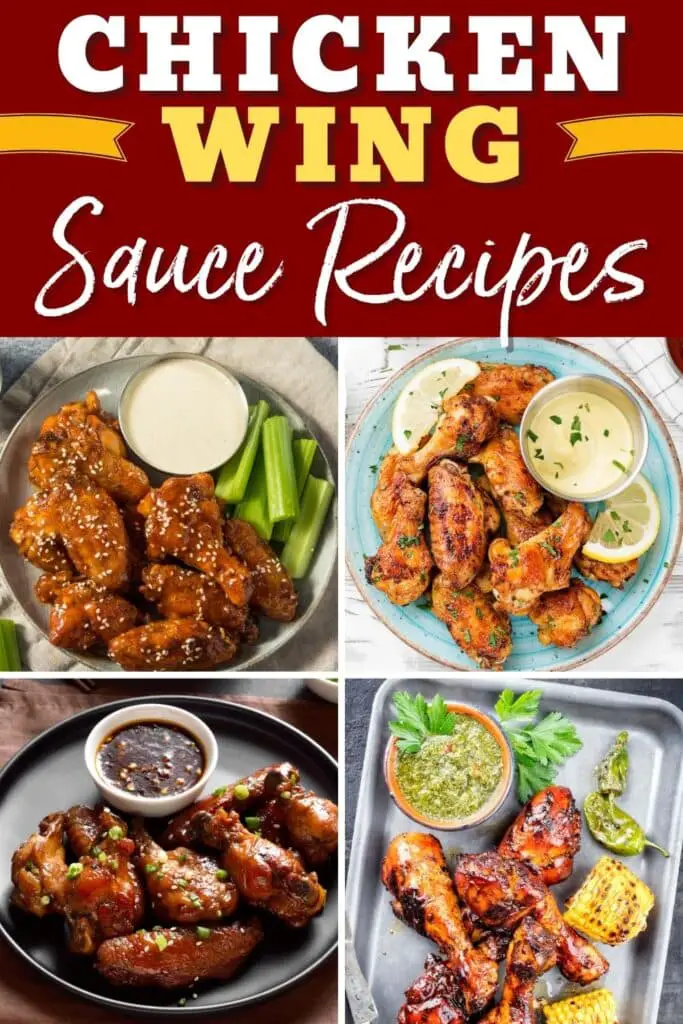 Recetas de salsa de alitas de pollo