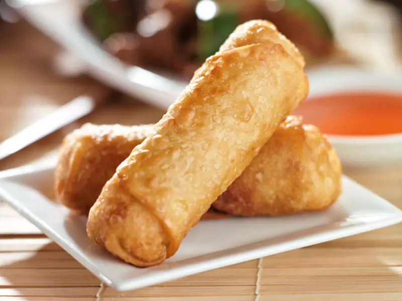 Crispy Fried Yai Rolls
