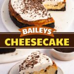 Pastel de queso Baileys