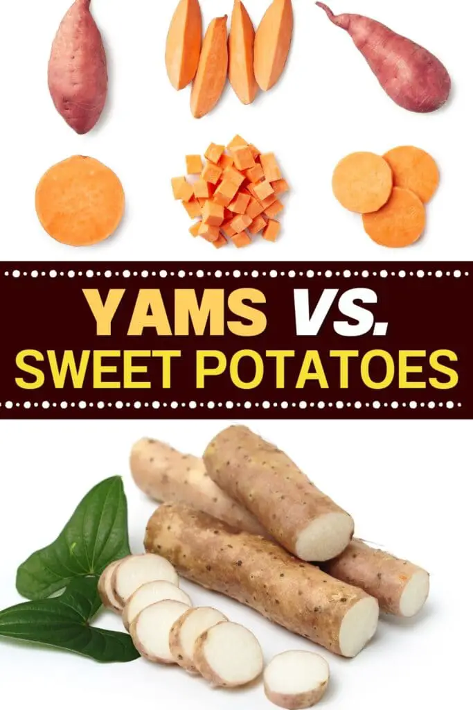 yams vs. ድንች ድንች