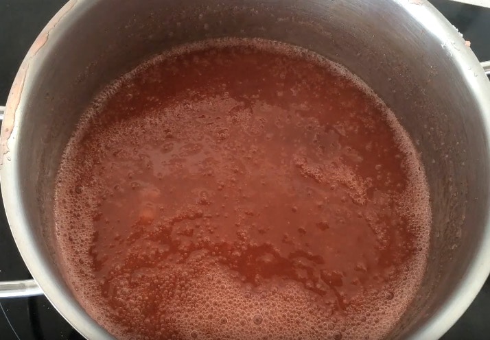 marmelada de ruibarbo e fresas