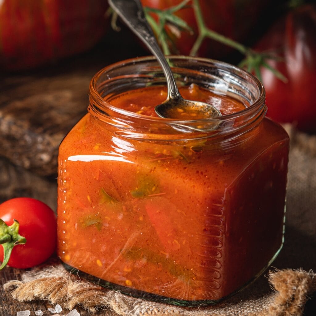 Homemade Rotel yn Glêzen Jar