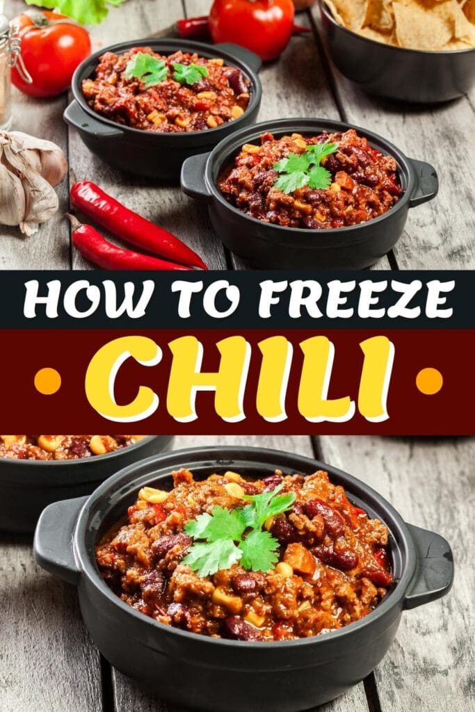 Cómo congelar chile