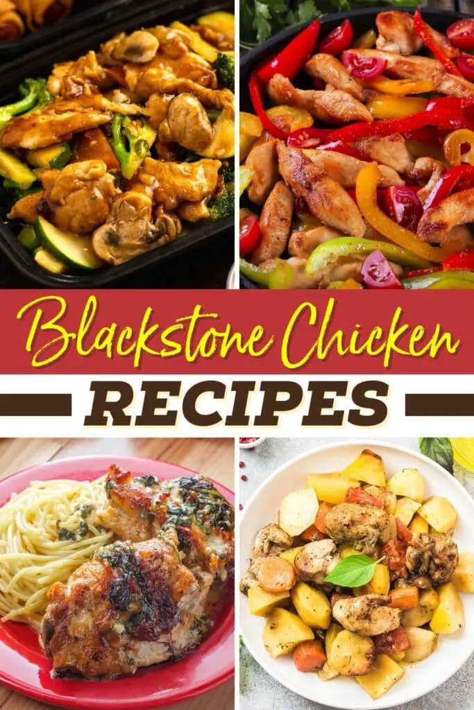 Recetas de pollo Blackstone