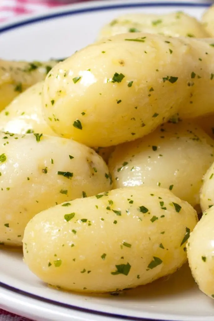 Batatas Blancas Asadas Con Hierbas