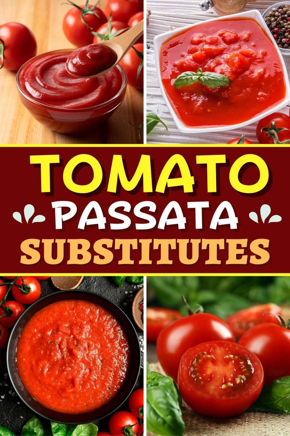 Sustitutos de tomate passata